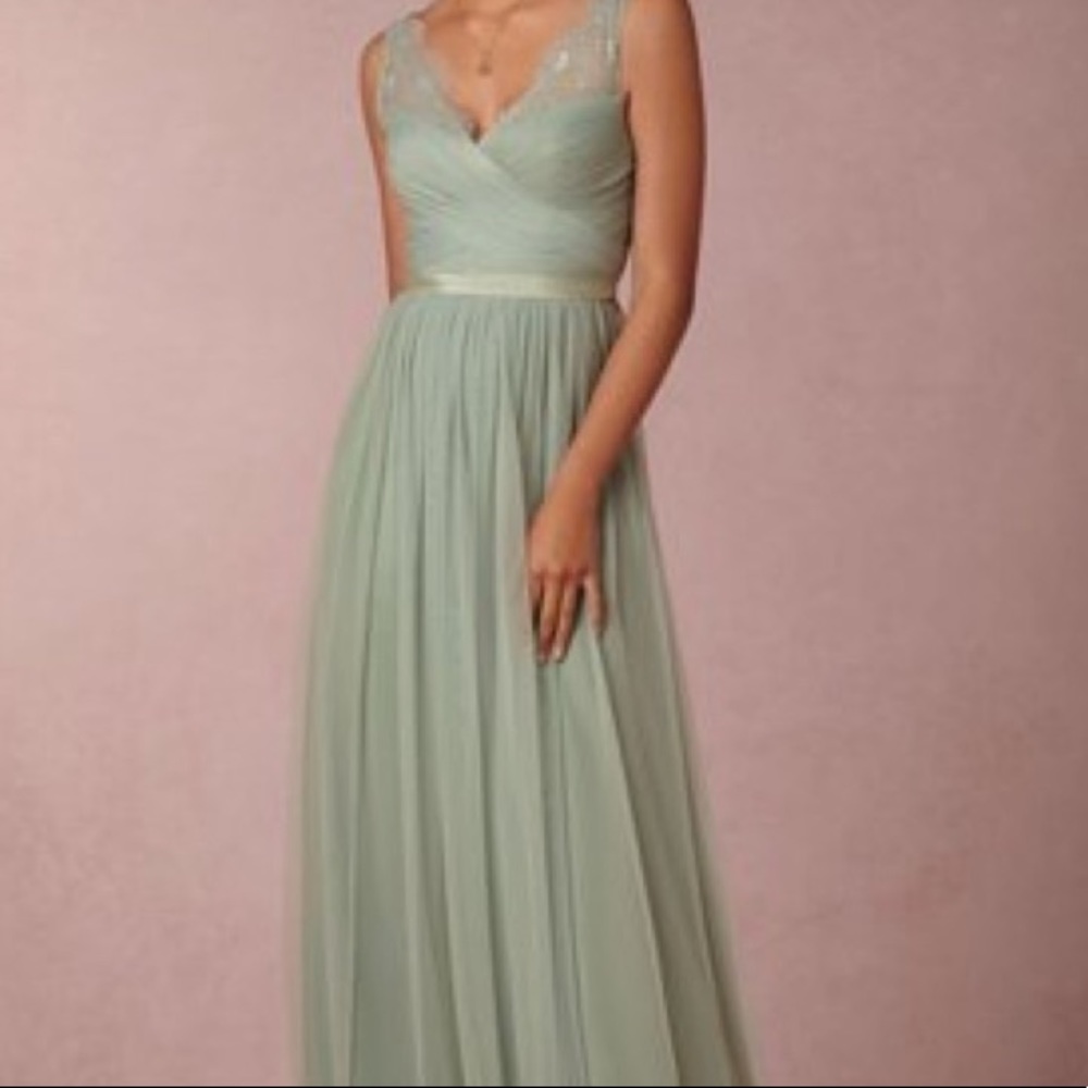 BHLDN by Hitherto Fleur Dress - Sea Glass